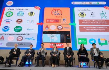 สกู๊ปพิเศษ : ระดมงานวิจัยฯ เปิดตัว ‘SRI Alert’ จัดการภัยพิบัติ เตือนภัยล่วงหน้า