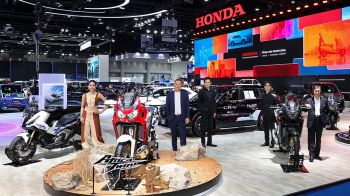 ไทยฮอนด้า ชูเทคโนโลยีล้ำสมัย ยกทัพไลน์อัปใหม่ใน Motor Show 2026