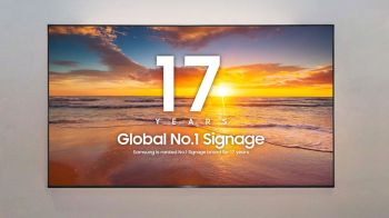 ซัมซุง ครองอันดับ 1 ตลาดจอแสดงผลเชิงพาณิชย์ระดับโลก 17 ปีซ้อน