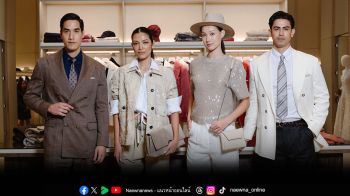 THE SHAPE OF LIGHT Where Fluid Silhouettes Meet Sartorial Precision คอลเล็กชันสุภาพบุรุษฤดูใบไม้ร่วง