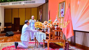 \'เจ้าฟ้าสิริวัณณวรีฯ\'โปรดเกล้าฯ พระราชทานแจกันดอกไม้ แสดงความยินดี\'สุชาติ\'นั่ง รมว.ทส.