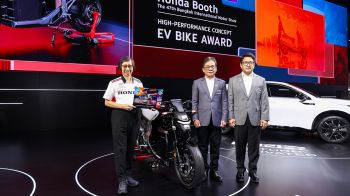 ฮอนด้า คว้า 2 รางวัลจากงาน Motor Show 2026