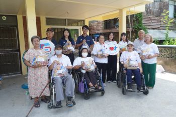 มูลนิธิหัวใจบริสุทธิ์ จับมือ TSB เติมสุขรับสงกรานต์ มอบถุงยังชีพช่วยเหลือชุมชน