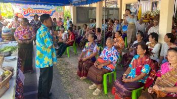 สงกรานต์สร้างสุข อบต.เป้า รวมพลังชุมชน สืบสานประเพณีไทย