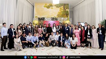 ดร.อุษณีย์ มหากิจศิริ ลีโอณีโอ จัดทริปเลี้ยงต้อนรับอธิการบดี ม.บอสตัน