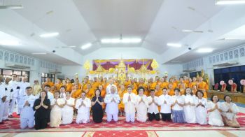 กรุงเก่าจัดพิธี! อัญเชิญพระบรมสารีริกธาตุจากพุทธคยา ประดิษฐาน ณ วัดบรมวงศ์ฯ