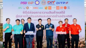 ‘ซีพี แอ็กซ์ตร้า-พาณิชย์’ปล่อยคาราวานผลไม้ภาคตะวันออก กระจายผ่าน‘แม็คโคร-โลตัส’