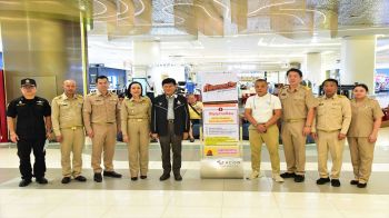 รองฯจักกพันธุ์ ลุยตรวจพื้นที่เขตภาษีเจริญ ชมห้องหลบร้อนที่ซีคอนฯ