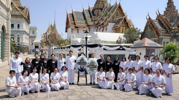 มูลนิธิ-ศิษยานุศิษย์วัดพระธรรมกาย ร่วมเป็นเจ้าภาพบำเพ็ญกุศลถวายพระบรมศพ สมเด็จพระพันปีหลวง