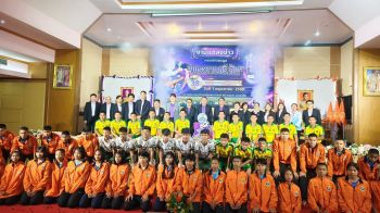 ศรีสะเกษจัดยิ่งใหญ่! เปิดศึกฟุตบอล \'พระนางศรี คัพ\' ชิงถ้วยพระราชทาน