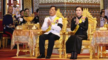ในหลวง-พระราชินี เสด็จฯในการพระราชพิธีฉัตรมงคล พุทธศักราช 2569