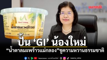 กรมทรัพย์สินทางปัญญา ปั้น GI “น้ำตาลมะพร้าวแม่กลอง”