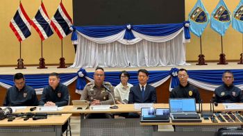 สตม.กวาดล้างใหญ่! รวบชาวจีนเอเย่นต์แก๊สหัวเราะ-ทลายรังคอลเซ็นเตอร์เกาหลีใต้