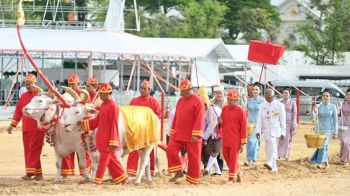 กระทรวงเกษตรฯ จัดการซ้อมใหญ่ งานพระราชพิธีพืชมงคลจรดพระนังคัลแรกนาขวัญ ปี 2569