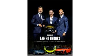 เรนาสโซ มอเตอร์ คว้าท็อป 3 LAMBO HEROES 2025 เอเชียแปซิฟิก