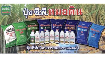 ซี.พี.หมอดิน ปุ๋ยคุณภาพเคียงข้างเกษตรกรไทย ท่ามกลางสถานการณ์โลกที่เปลี่ยนแปลง