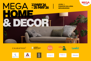 เมกาบางนา ชวนเติมเต็มบ้านให้สะท้อนสไตล์ที่ใช่ ในงาน MEGA HOME & DECOR