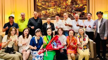 เพื่อนๆร่วมยินดีกับ ‘ภรณี ลีนุตพงษ์’ เนื่องในโอกาสที่ได้รับพระราชทานเครื่องราชอิสริยภรณ์ มหาปรมาภรณ์ช้างเผือก ประจำปี 2568