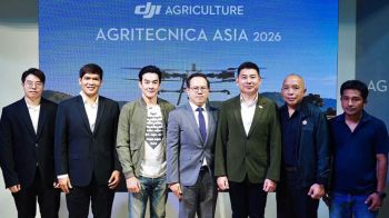 DJI เกษตร เปิดตัวโดรน Agras T55 และ T100 ในประเทศไทย ณ งาน AGRITECHNICA Asia 2026