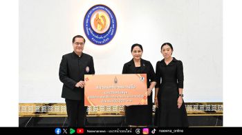 สมาคมภริยาทหารเรือร่วมบริจาคมูลนิธิอาสาเพื่อนพึ่ง(ภาฯ)