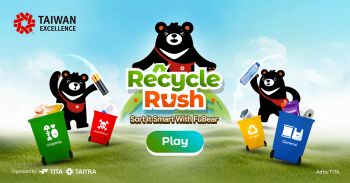 Taiwan Excellence ปลุกพลังคนรุ่นใหม่ ส่งเสริมการแยกขยะอย่างยั่งยืน ผ่านแคมเปญ Recycle Rush – Sort It Smart With FuBear