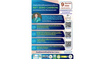 มก.นำร่อง Net Zero ดัน ‘คาร์บอนเครดิต’ พลิกโฉมรายได้ใหม่ให้เกษตรกรไทย