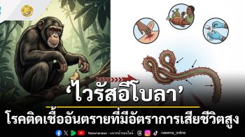 \'ไวรัสอีโบลา\' โรคติดเชื้ออันตรายที่มีอัตราการเสียชีวิตสูง