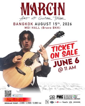MARCIN – Art Of Guitar Tour Live in Bangkok