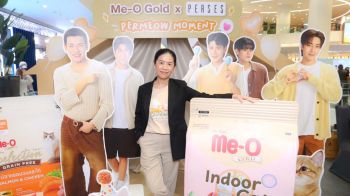 ‘Me-O Gold’ดึง PERSES นั่งแท่นพรีเซนเตอร์ เอาใจทาสแมวสายเปย์ในงาน Me-O Gold × PERSES PERMEOW MOMENT