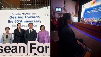 ไทยผงาดเวทีโลก! \'นิชนันท์\' ขึ้นแท่นเสวนา C ASEAN Forum เคียงข้างทูต 4 ประเทศ