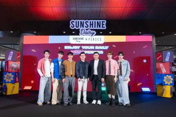 Sunshine Dairy เปิดเกมใหญ่ ดึง PERSES เสิร์ฟเอเนอร์จี้ ในงานแถลงข่าว  Enjoy Your Daily With PERSES
