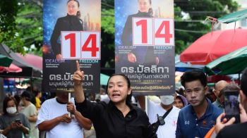 ‘มัลลิกา’หาเสียงหนัก โกยแต้มชิงผู้ว่ากทม.