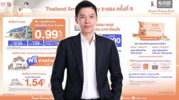 ธอส.ชูสินเชื่อดอกเบี้ยเริ่มต้น 0.99% หนุนคนไทยติด Solar Rooftop ในงาน Thailand Smart Money ครั้งที่9