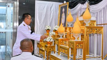 อสส.เป็นปธ. จัดพิธีบำเพ็ญกุศลในวาระครบ 15 วัน (ปัณรสมวาร) แห่งการสิ้นพระชนม์ เพื่อถวายเป็นพระกุศลแด่ เจ้าฟ้าพัชรกิติยาภาฯ