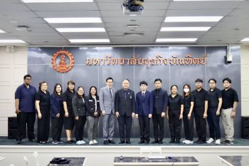 DPU เปิดห้องเรียนมหาวิทยาลัย(พี่) พานักเรียนราชวินิตบางเขน(โรงเรียนน้อง) ฝึกปฏิบัติจริง ค้นหาศักยภาพและเส้นทางอาชีพแห่งอนาคต