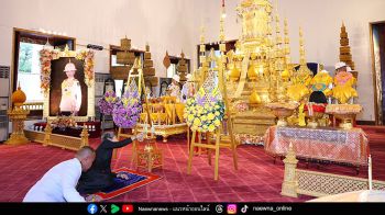 พระราชวงศ์ ทรงบำเพ็ญพระราชกุศลถวายพระศพ เจ้าฟ้าพัชรกิติยาภา