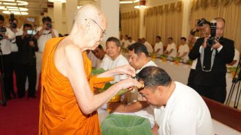 อธิบดีกรมราชทัณฑ์ ร่วมอุปสมบทหมู่พระภิกษุสงฆ์ น้อมถวายพระกุศล ‘พระองค์ภา’