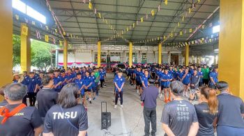 มกช.นำนักศึกษาลุยเขื่อน ขุนด่าน เดินวิ่งเพื่อสุขภาพ  มุ่งเน้นสร้างสุขภาวะที่ดี