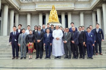 เอกอัครราชทูตจีนเยือน ม.อัสสัมชัญ ชมศูนย์ฝึกทักษะยานยนต์พลังงานใหม่ Chinauto
