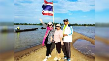 อันซีนพัทลุง! \'ทะเลแหวกเมืองสามน้ำ\' โยงวิถีตักบาตรทางน้ำ-หนุน ศก.ชุมชน