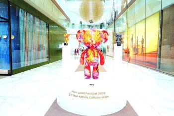 ไอคอยสยามเปิดพื้นที่โชว์ผลงานศิลปะร่วมสมัย ‘NEO Art Toy’ ผ่านคาแรคเตอร์ ‘ช้างไทย’