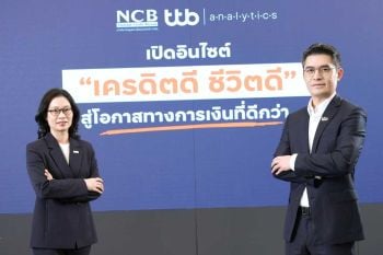 ttb analytics จับมือ NCB เปิดอินไซต์เครดิตคนไทย ชี้ 40% คนไทยวัยทำงานยังไม่มีประวัติสินเชื่อในฐานข้อมูลเครดิต