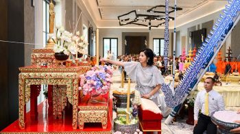 บิ๊กบอส GULF นำครอบครัวทำบุญใหญ่ เสริมมงคล สืบชะตาล้านนา วาระครบ 60 ปี