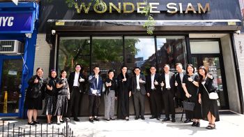 ‘ศุภจี’ เยี่ยมร้าน ‘Wondee Siam’ กลางนิวยอร์ก ชู Thai SELECT การันตีคุณภาพอาหารไทย