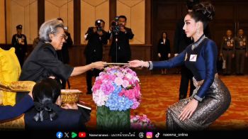 ปลื้มปีติสูงสุด ณภัค มุทธาเสถียร เข้าเฝ้าฯ รับพระราชทานของที่ระลึก จากกรมสมเด็จพระเทพรัตนราชสุดาฯ