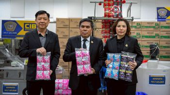 ‘DIP’ผนึกกำลัง‘บก.ปอศ’ทลายเครือข่ายผลิตและจำหน่ายสินค้าปลอมที่สระบุรี มูลค่าความเสียหายกว่า 3 ล้าน