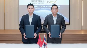 SINOTRUK แต่งตั้ง NEX เป็นผู้แทนจำหน่าย Exclusive Distributor ในไทย