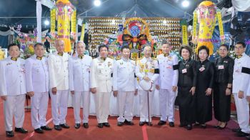 ‘มูลนิธิป่อเต็กตึ๊ง’จัดพิธีกงเต๊กอุทิศถวายพระบรมศพสมเด็จพระบรมราชชนนีพันปีหลวง