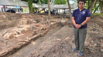 นักโบราณคดีเฮ ขุดพบแนวกำแพง เมืองย่าโมตะวันออก ในรอบ20 ปี