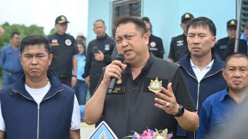 \'รมว.สุชาติ\'ชู\'น้ำคือความมั่นคง\' ลุย\'จันทบุรี\'เติมน้ำกว่า 2,500 ไร่ แหล่งผลิตทุเรียนส่งออกของไทย พร้อมเติมน้ำให้ช้างป่า